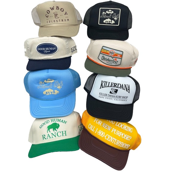 OTTO Other - Trucker Hat Lot Cap Snapback Mesh Back Vintage Retro Y2K Deadstock Advertising B